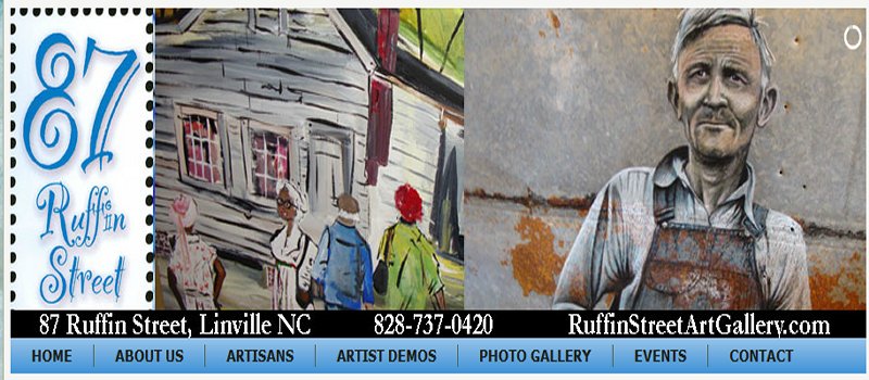 87 Ruffin Street Gallery; Linville, NC